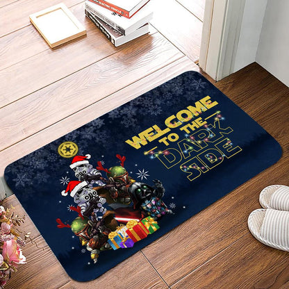 Welcome To The Darkside Christmas Doormat - SW Doormat