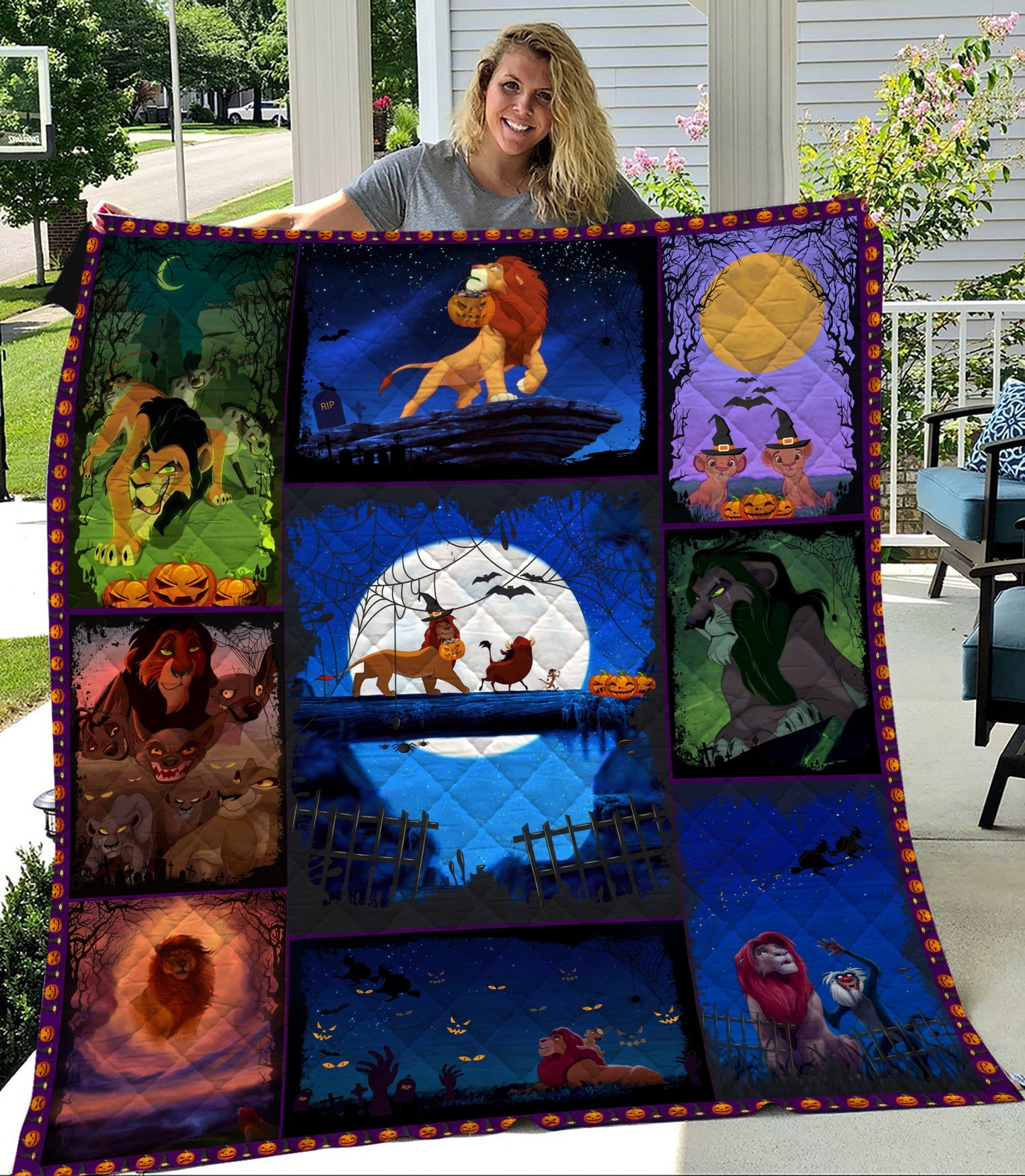 Unifinz LK Quilt Special Halloween Quilt Amazing High Quality DN LK Quilt 2023
