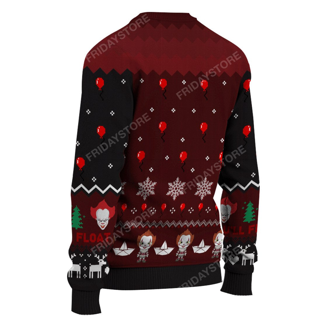 Horror Movies Merry Floatmas Losers Sweater