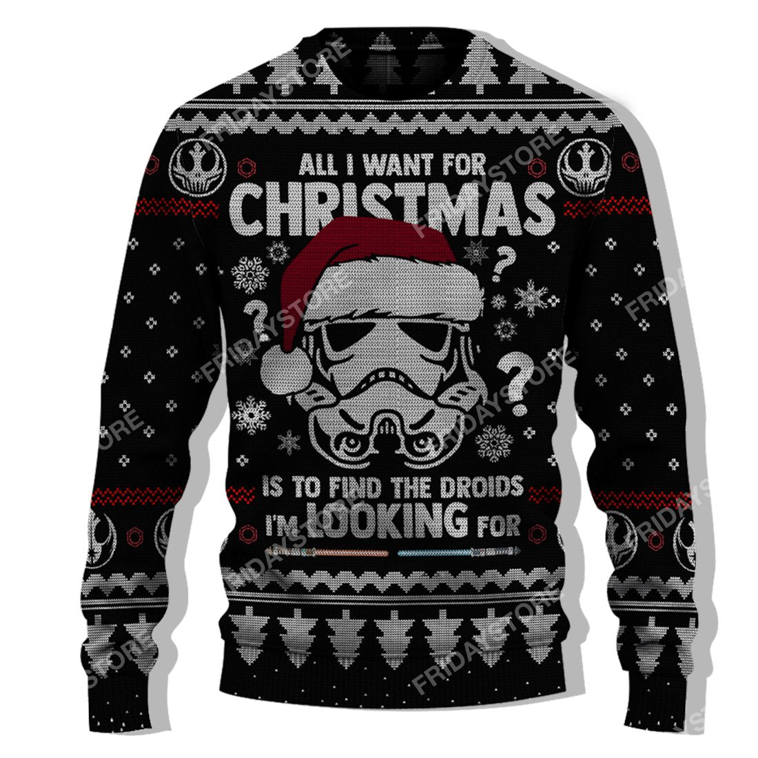 SW All I Want Christmas Is To Find The Droids Sweater