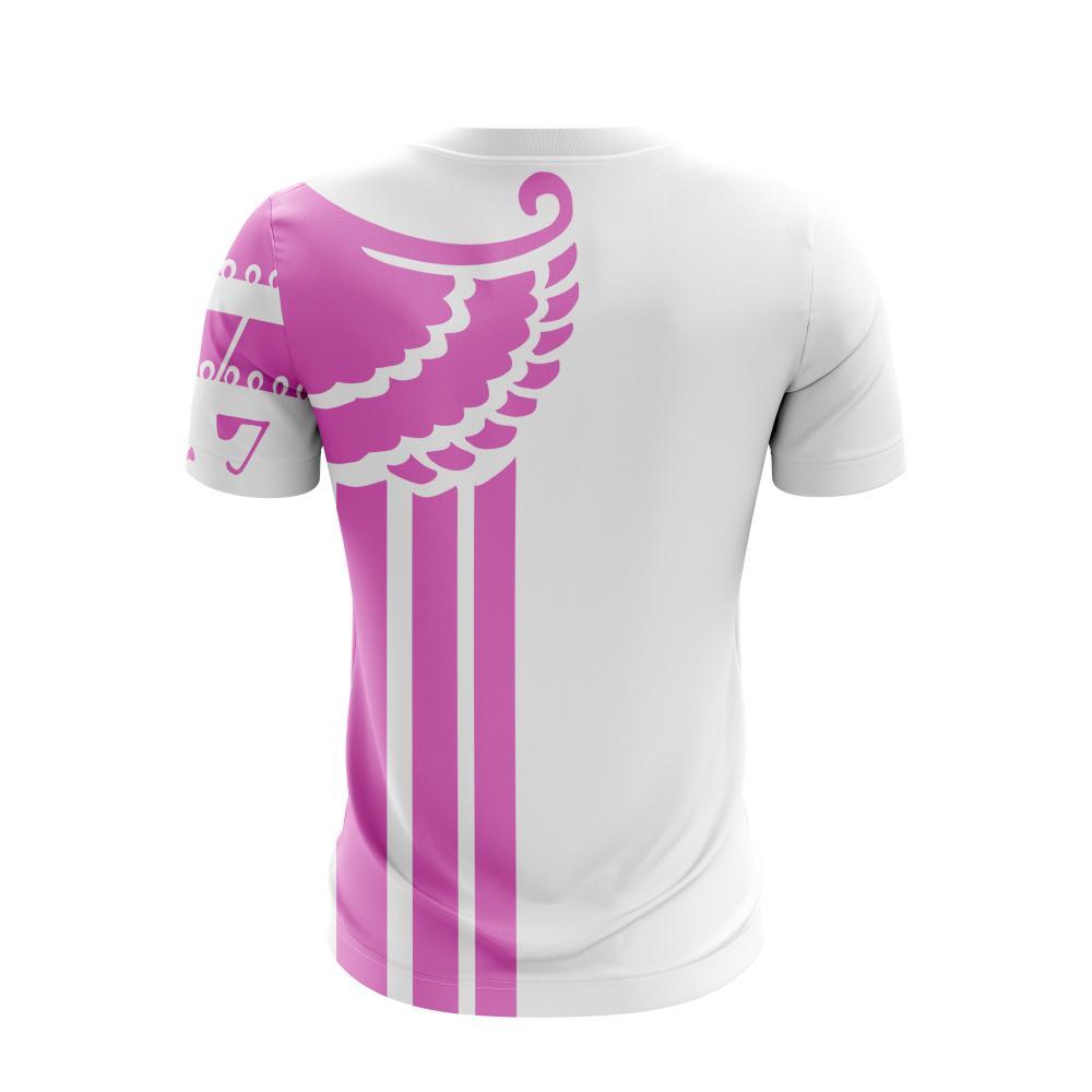 One Piece T-shirt One Piece Charlotte Katakuri Costume T-shirt White Pink Unisex