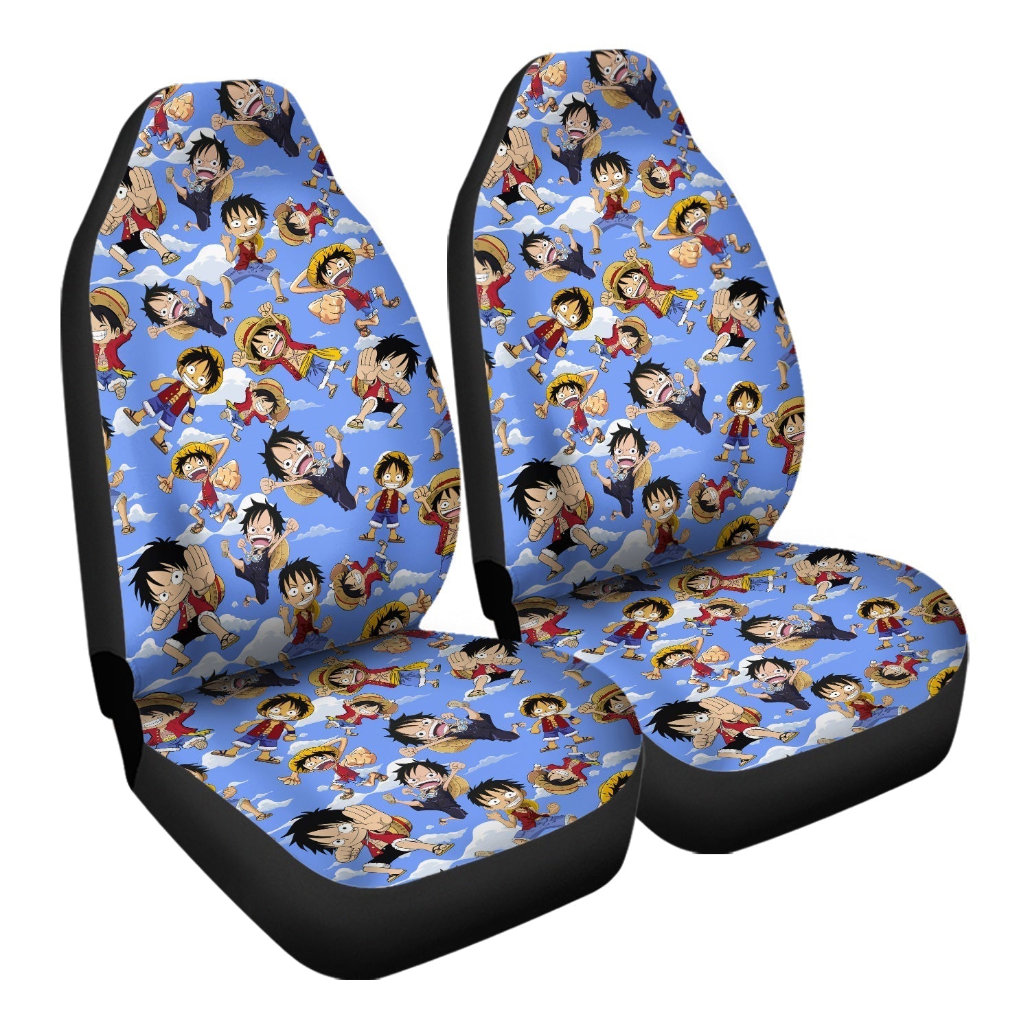 One Piece Car Seat Covers One Piece Luffy Pattern Seat Covers – Unifinz