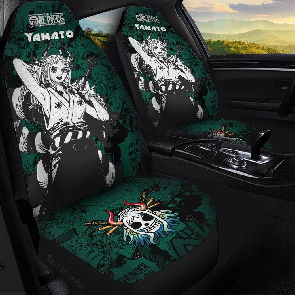 One Piece Car Seat Covers One Piece Yamato Character Seat Covers