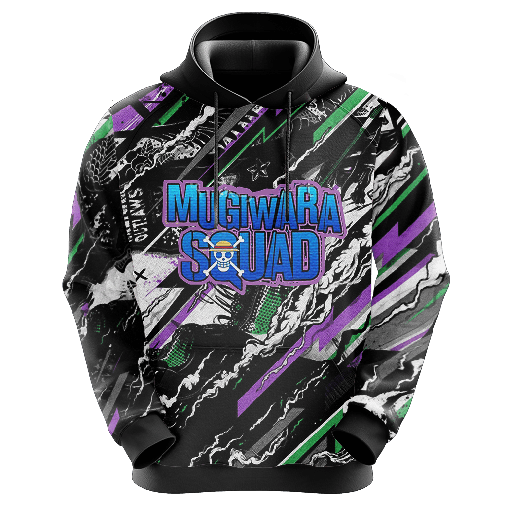 One Piece Hoodie One Piece Mugiwara Squad Hoodie Colorful Unisex