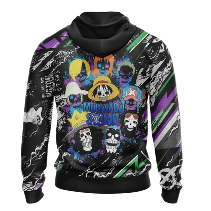 One Piece Hoodie One Piece Mugiwara Squad Hoodie Colorful Unisex