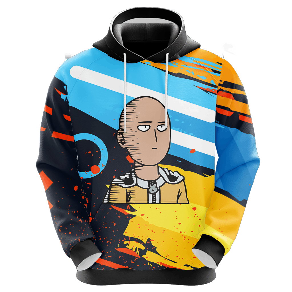 One Punch Man Hoodie Saitama's Regular Gym Graphic T-shirt Colorful Unisex