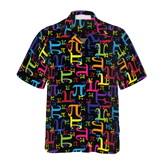 Pi Hawaii Shirt Pieces Of Pi Symbol Math Aloha Shirt Colorful Unisex