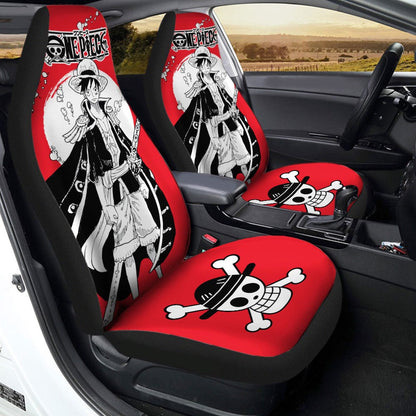 One Piece Car Seat Covers Pirate King Luffy Seat Covers