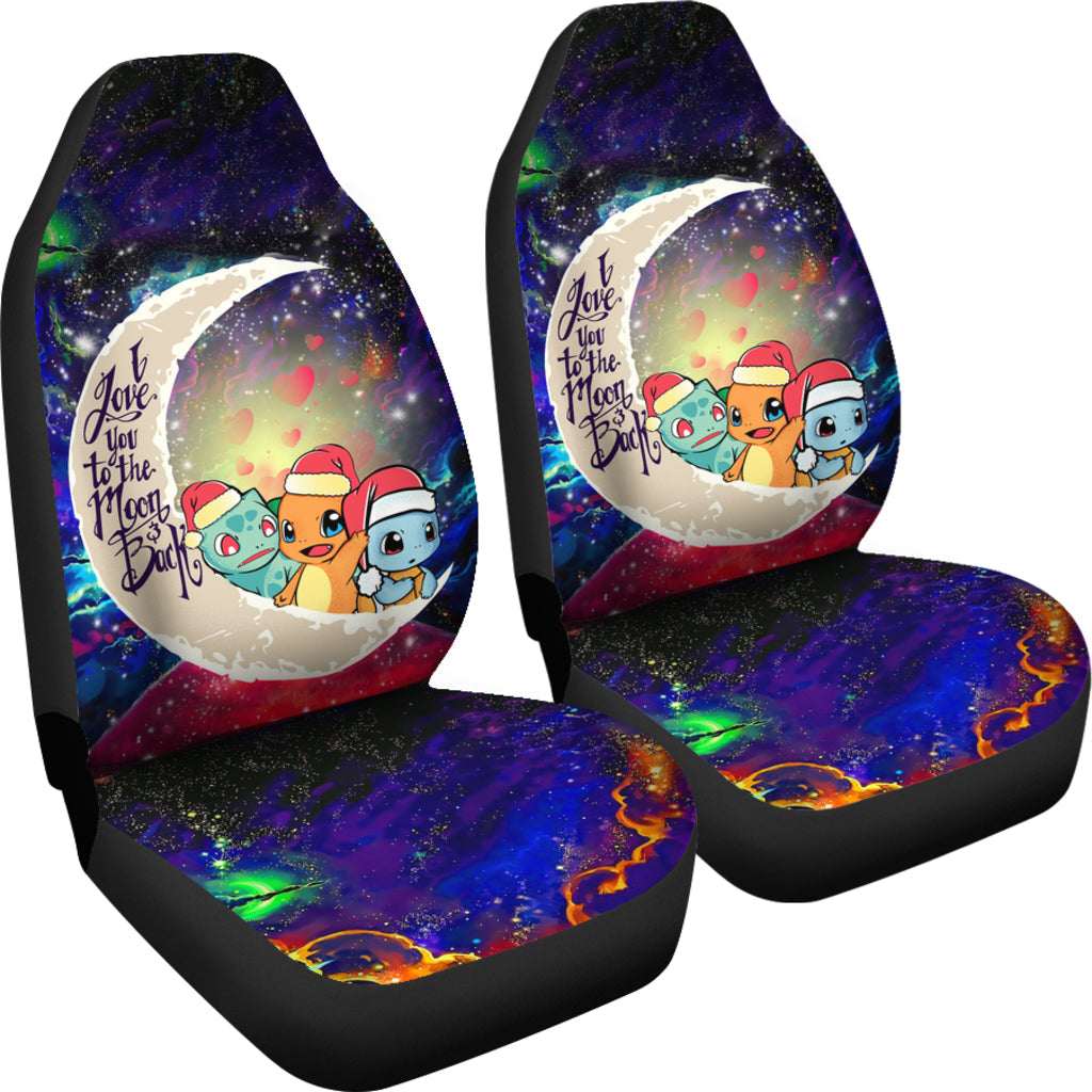 PKM Car Seat Covers PKM Love You To The Moon And Back Seat Covers Colorful