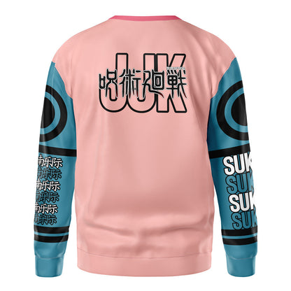 Jujutsu Kaisen Sweatshirt Ryomen Sukuna Monster Sweatshirt Blue Pink Unisex Adults New Release