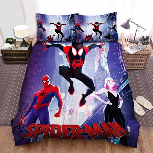 Spiderman Bedding Set MV Spiderman Different Versions Duvet Covers Colorful Unique Gift