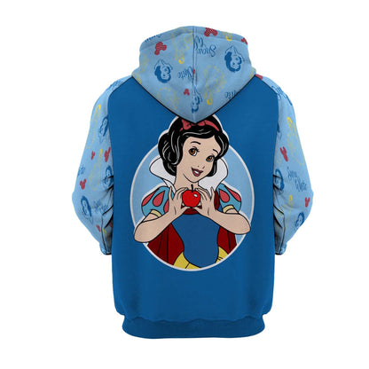 Snow White Hoodie Snow White My Emotions Hoodie Blue Unisex