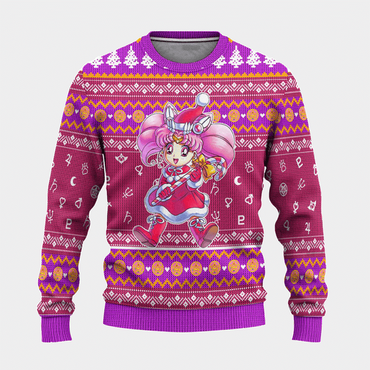 Sailor Moon Sweatshirt Sailor Moon Chibiusa Tsukino Sweatshirt Pink Unisex