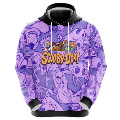 Scooby Doo Hoodie Scooby Doo And Friends Zoink Hoodie Purple Unisex