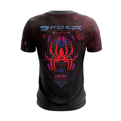 Spiderman T-shirt MV Spiderman Game Mode T-shirt Black Unisex