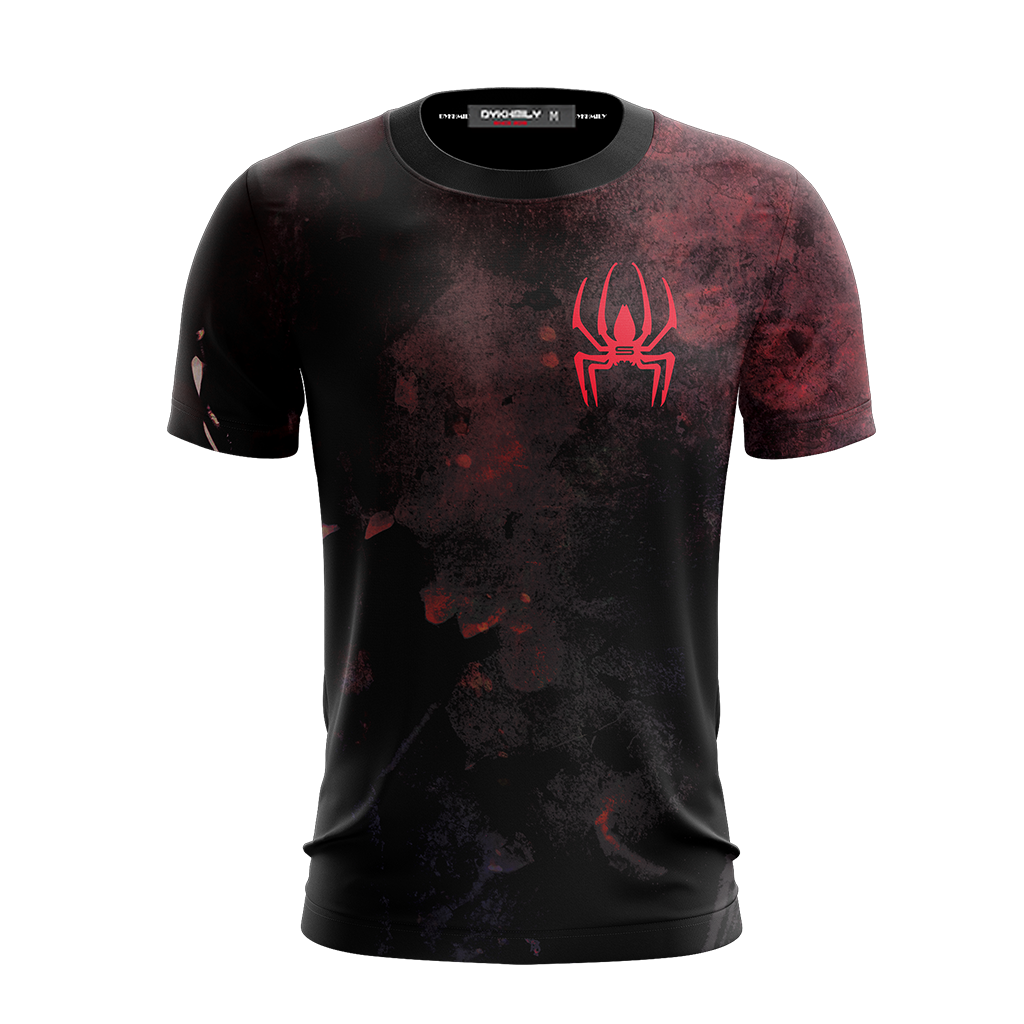 Spiderman T-shirt MV Spiderman Game Mode T-shirt Black Unisex