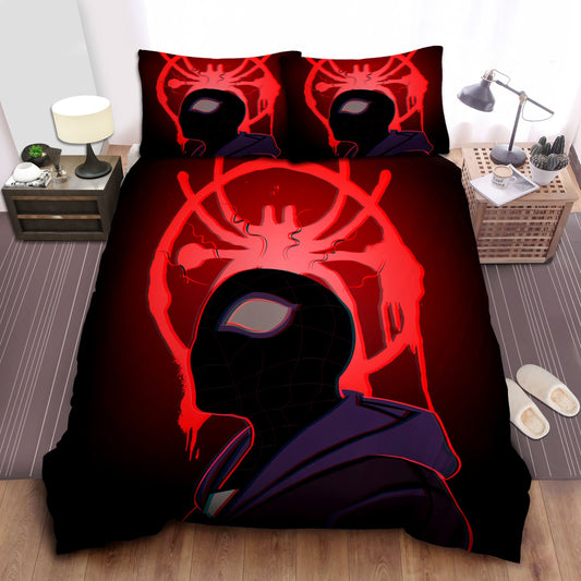 Spiderman Bedding Set MV Spiderman In Black Suit Duvet Covers Black Unique Gift
