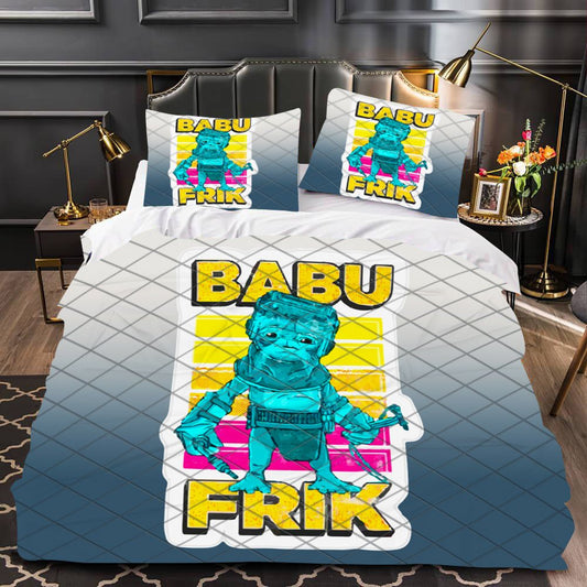 SW Bedding Set SW Babu Frik Model Duvet Covers Blue White Unique Gift