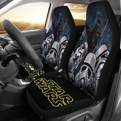 SW Car Seat Covers Darth Vader And Stormtroopers Selfie Seat Covers