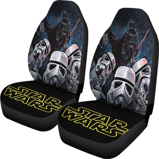 SW Car Seat Covers Darth Vader And Stormtroopers Selfie Seat Covers