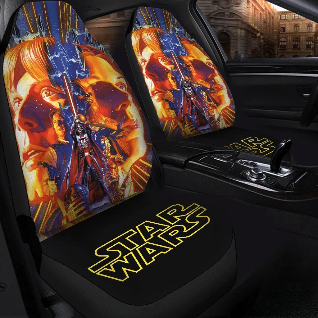 SW Car Seat Covers SW Movie Poster Vintage Seat Covers – Unifinz