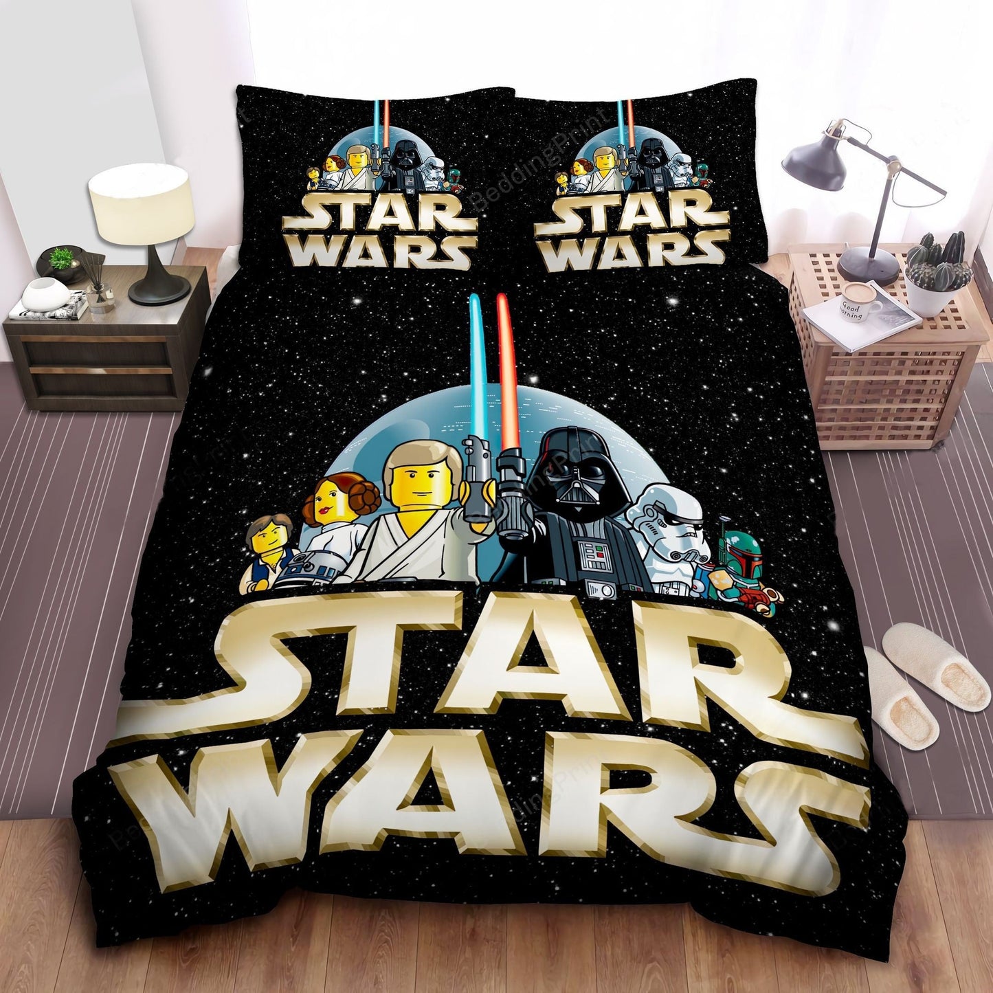 SW Bedding Set SW In Lego Poster Duvet Covers Black Unique Gift