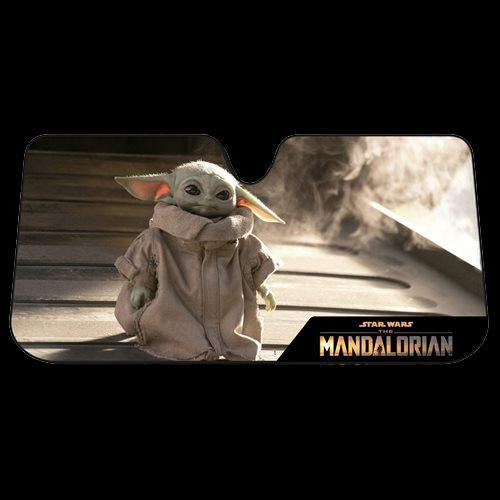  Star Wars Car Sun Shade Star Wars The Mandalorian Grogu on Ramp Windshield Sun Shade