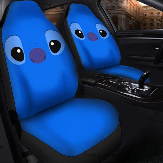 Stitch Car Seat Covers DN Stitch Graphic Seat Covers