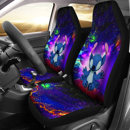 Stitch Car Seat Covers Stitch Yoga Galaxy Seat Covers