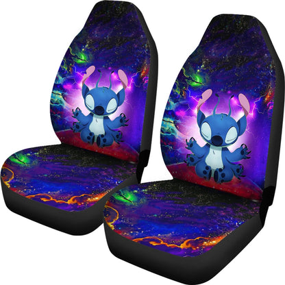 Stitch Car Seat Covers Stitch Yoga Galaxy Seat Covers