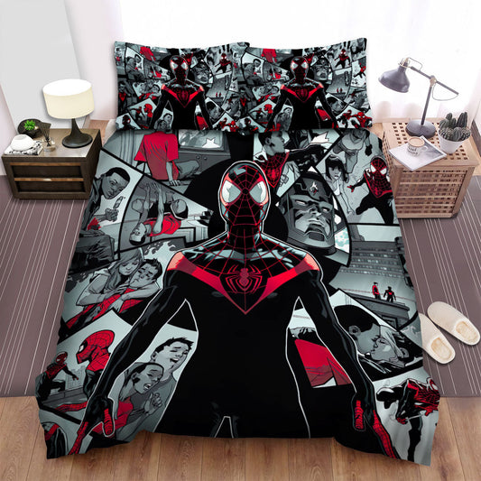 Spiderman Bedding Set MV Story Of Spiderman Duvet Covers Gray Unique Gift