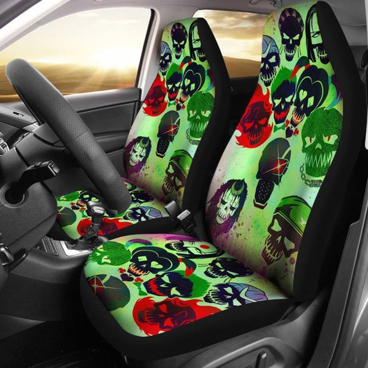 Harley Quinn Car Seat Covers Suicide Squad Deadly Icons Seat Covers