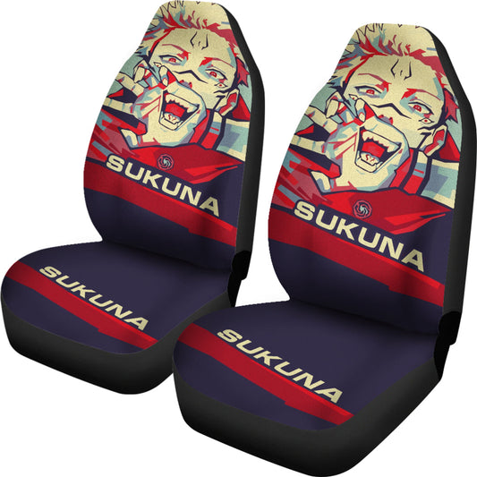 Jujutsu Kaisen Car Seat Covers Sukuna Monter Jujutsu Kaisen Seat Covers