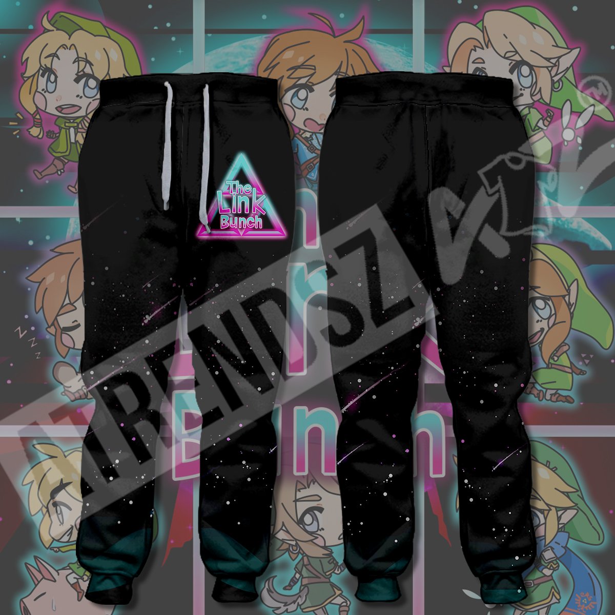 Unifinz Legend Of Zelda Jogger The Link Bunch Black Pants Legend Of Zelda Pants 2022