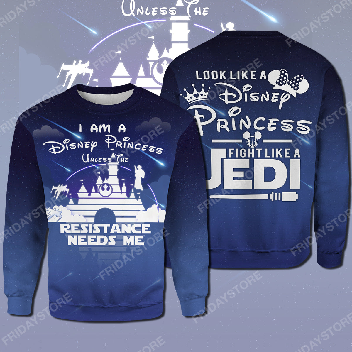 Unifinz SW DN T-shirt I'm A DN Princess Unless The Resistance Needs Me T-shirt High Quality SW DN Hoodie Sweater Tank 2023