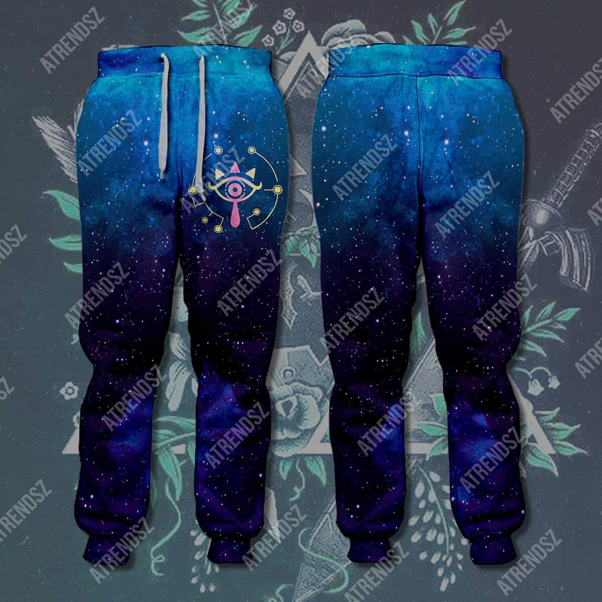 Unifinz Legend Of Zelda Jogger Sheikah Eye Galaxy Pants Legend Of Zelda Pants 2022