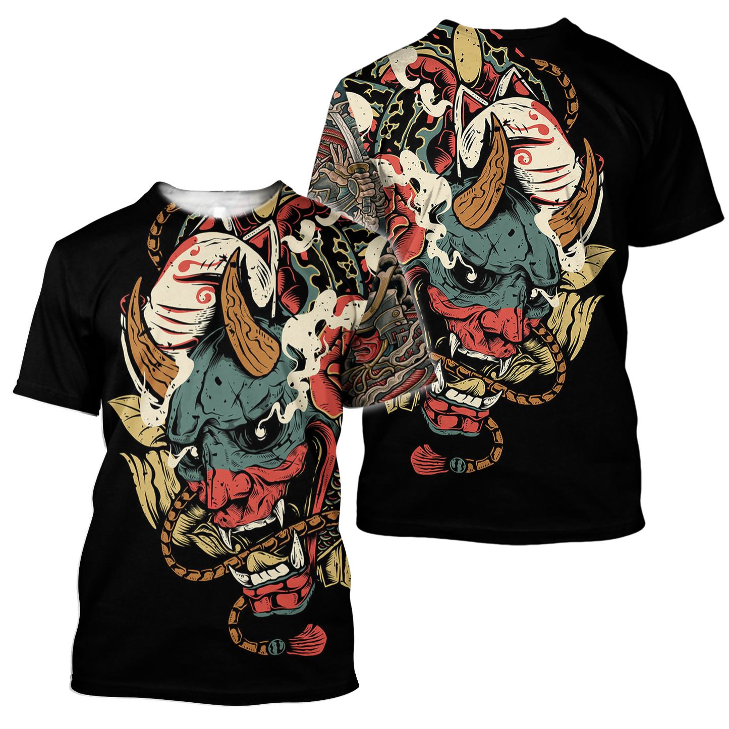  Japan T-shirt Japanese Style Tattoo Japan Culture T-shirt Hoodie Adult Full Print