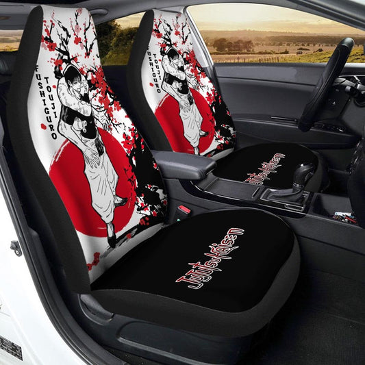 Jujutsu Kaisen Car Seat Covers Toji Fushiguro Japanese Style Seat Covers