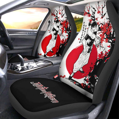 Jujutsu Kaisen Car Seat Covers Toji Fushiguro Japanese Style Seat Covers