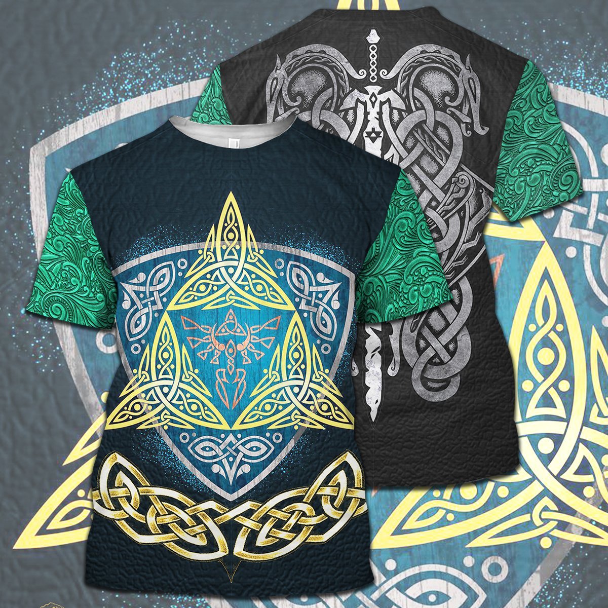 Unifinz Legend Of Zelda Shirt Triforce Shield Hyrule Symbol Celtic Style T-shirt Legend Of Zelda Hoodie Legend Of Zelda Tank 2022
