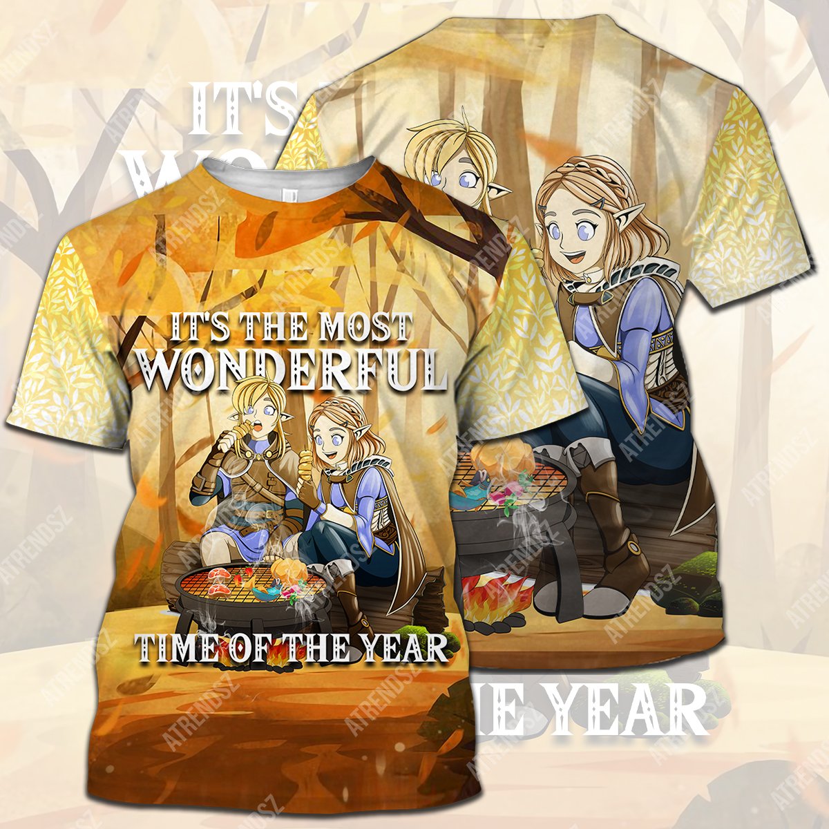 Unifinz Legend Of Zelda Botw Shirt It's The Most Wonderful Time Of The Year Autumn T-shirt Legend Of Zelda Hoodie 2022