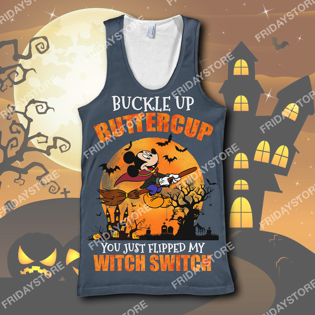 Unifinz DN T-shirt Buckle Up Buttercup You Just Flipped My Witch Switch T-shirt High Quality DN MK Mouse Hoodie Sweater Tank 2025