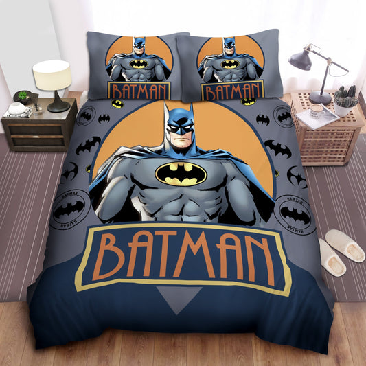 Batman Bedding Set DC The Dark Knight Rises Batman Duvet Covers Gray Unique Gift