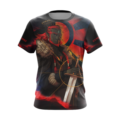 The Legend Of Zelda Hoodie Ganondorf The Villain Graphic T-shirt Red Unisex