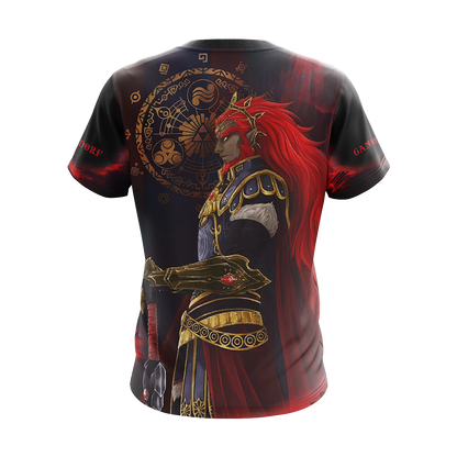 The Legend Of Zelda Hoodie Ganondorf The Villain Graphic T-shirt Red Unisex