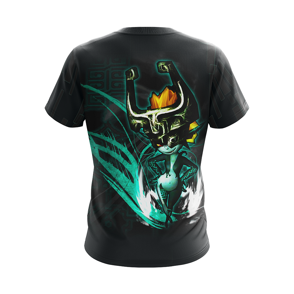 The Legend Of Zelda Hoodie Princess Midna Character T-shirt Black Unisex