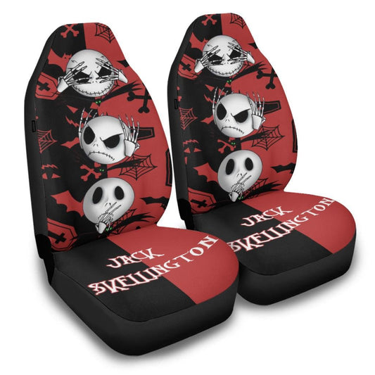 TNBC Car Seat Covers Jack Skellington Halloween Seat Covers