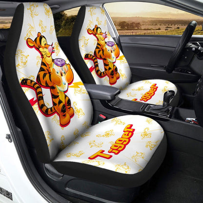 WTP Car Seat Covers Tigger Character Graphic Seat Covers