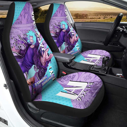 My Hero Academia Car Seat Covers Tomura Shigaraki Graphic Seat Covers