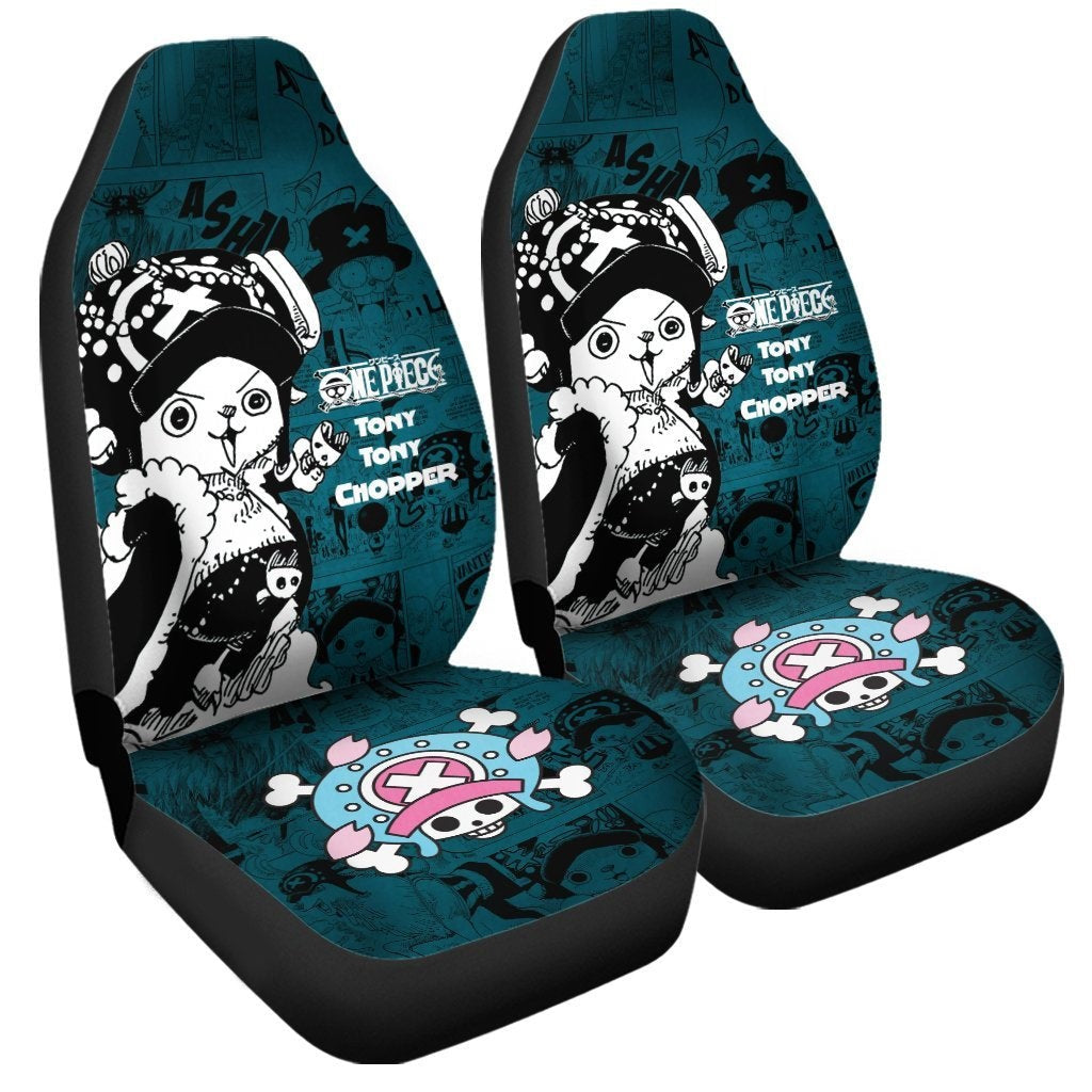 One Piece Car Seat Covers Tony Tony Chopper Graphic One Piece Seat Covers